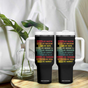Black History Month Tumbler With Handle Retro Inspirational Leaders TS10 Print Your Wear