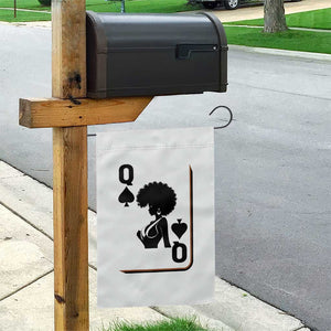 Black Queen Garden Flag Black History Month Afro Woman Poker Card Games TS10 Print Your Wear