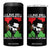 Malcolm X Quote 4 in 1 Can Cooler Tumbler Retro A Man Who Stands for Nothing Black History TS10 One Size: 16 oz Black Print Your Wear