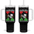 Malcolm X Quote Tumbler With Handle Retro A Man Who Stands for Nothing Black History TS10 One Size: 40 oz Black Print Your Wear