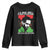 Malcolm X Quote Youth Sweatshirt Retro A Man Who Stands for Nothing Black History TS10 Black Print Your Wear