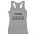Funny Sarcastic Racerback Tank Top Chance Of Sarcasm Forecast Weather TS10 Sport Gray Print Your Wear