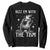 Funny Autism Opossum Sweatshirt Rizz Em With The Tism Meme Autistic ASD TS10 Black Print Your Wear