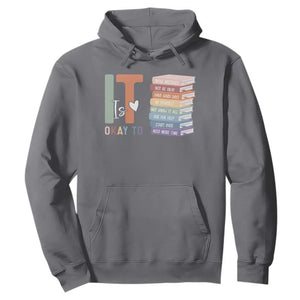Motivational Hoodie It's Okay To Make Some Mistakes TS10 Charcoal Print Your Wear