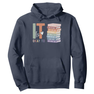 Motivational Hoodie It's Okay To Make Some Mistakes TS10 Navy Print Your Wear