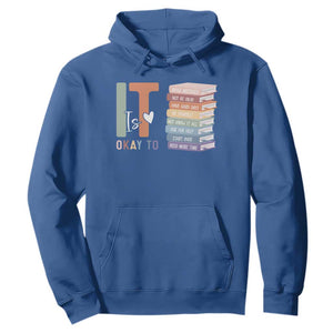 Motivational Hoodie It's Okay To Make Some Mistakes TS10 Royal Blue Print Your Wear
