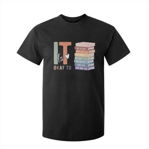 Motivational T Shirt For Kid It's Okay To Make Some Mistakes TS10 Black Print Your Wear