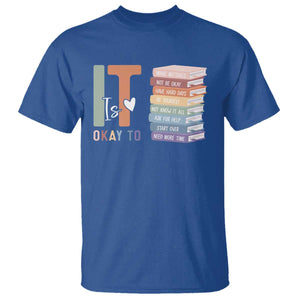 Motivational T Shirt It's Okay To Make Some Mistakes TS10 Royal Blue Print Your Wear