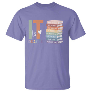 Motivational T Shirt It's Okay To Make Some Mistakes TS10 Violet Print Your Wear