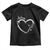 Autism Awareness Adaptation Toddler T Shirt Accept Adapt Advocate Love Heart TS10 Black Print Your Wear