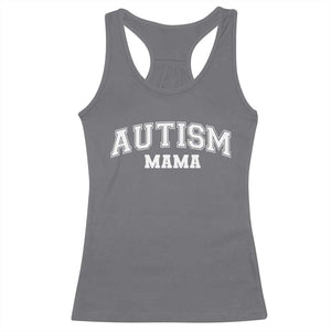 Autism Mama Racerback Tank Top Autistic Mom Blessed TS10 Charcoal Print Your Wear