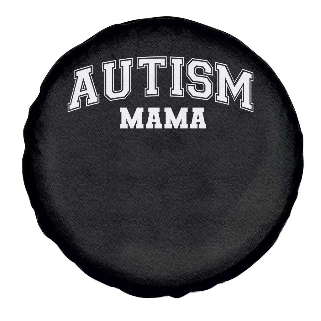 Autism Mama Spare Tire Cover Autistic Mom Blessed TS10 Print Your Wear