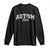 Autism Mama Lightning Bolt Checkered Long Sleeve Shirt Autistic Mom Blessed TS10 Black Print Your Wear