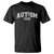 Autism Mama Lightning Bolt Checkered T Shirt Autistic Mom Blessed TS10 Black Print Your Wear