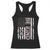 Be Kind Autism Racerback Tank Top USA flag Autistic Support TS10 Black Print Your Wear