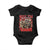 Autism Funny Baby Onesie Rizz Em With The Tism Meme Autistic Racoon TS10 Black Print Your Wear