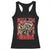 Autism Funny Racerback Tank Top Rizz Em With The Tism Meme Autistic Racoon TS10 Black Print Your Wear