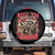 Autism Funny Spare Tire Cover Rizz Em With The Tism Meme Autistic Racoon TS10 No hole Black Print Your Wear