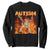 Autism Skeleton Meme Sweatshirt TS10 Black Print Your Wear