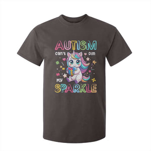 Autism Awareness Unicorn T Shirt For Kid For Autism Mom Girls TS10 Dark Chocolate Print Your Wear
