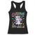 Autism Awareness Unicorn Racerback Tank Top For Autism Mom Girls TS10 Black Print Your Wear