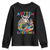 Autism Awareness Easter Youth Sweatshirt Dabbing Bunny Monster Truck Lovers TS10 Black Print Your Wear