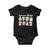Inclusion Is My Jam Baby Onesie Special Education Teacher Autism Awareness TS10 Black Print Your Wear