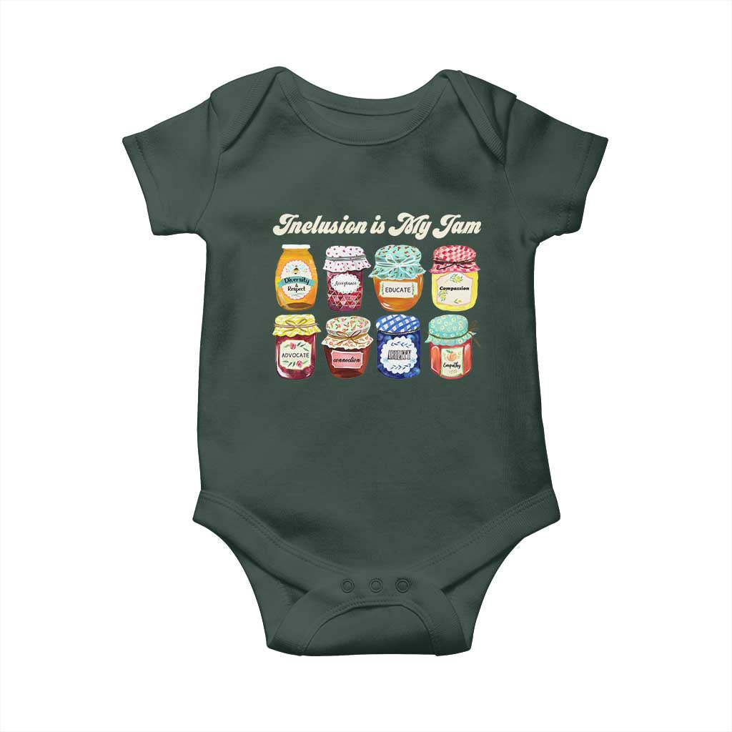 Inclusion Is My Jam Baby Onesie Special Education Teacher Autism Awareness TS10 Print Your Wear