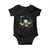 Astronaut Autism Awareness Baby Onesie Space Autistic Kids Sped Teacher TS10 Black Print Your Wear