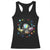 Astronaut Autism Awareness Racerback Tank Top Space Autistic Kids Sped Teacher TS10 Black Print Your Wear