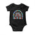 Autism Awareness Baby Onesie Sped Education Teacher Rainbow Reading TS10 Black Print Your Wear