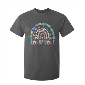 Autism Awareness T Shirt For Kid Sped Education Teacher Rainbow Reading TS10 Dark Heather Print Your Wear