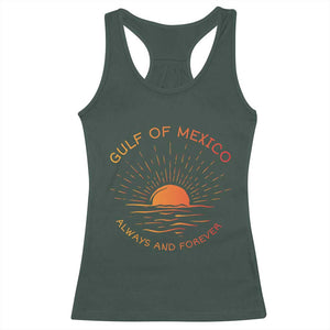 Gulf of Mexico Racerback Tank Top Always and Forever Sunny Vibes TS10 Dark Forest Green Print Your Wear