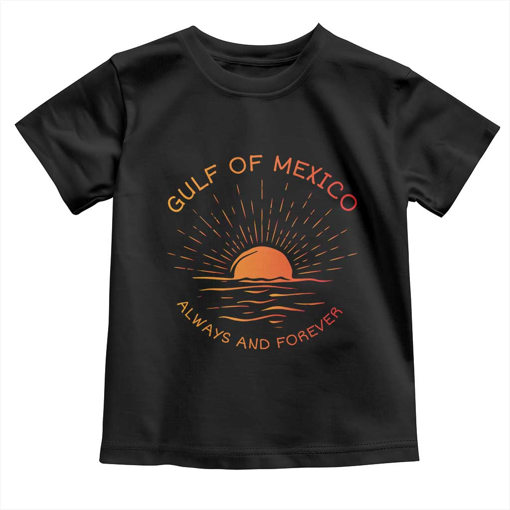 Gulf of Mexico Toddler T Shirt Always and Forever Sunny Vibes TS10 Black Print Your Wear