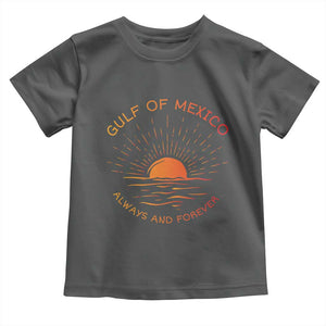 Gulf of Mexico Toddler T Shirt Always and Forever Sunny Vibes TS10 Dark Heather Print Your Wear