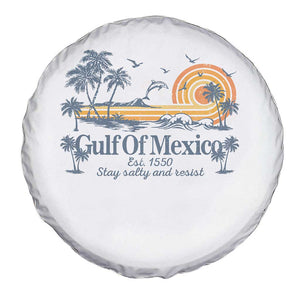 Gulf of Mexico Spare Tire Cover Always And Forever Resist TS10 Print Your Wear