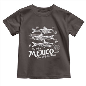 Gulf of Mexico Toddler T Shirt Golfo de México 1550 Texas Alabama Florida Beach TS10 Dark Chocolate Print Your Wear