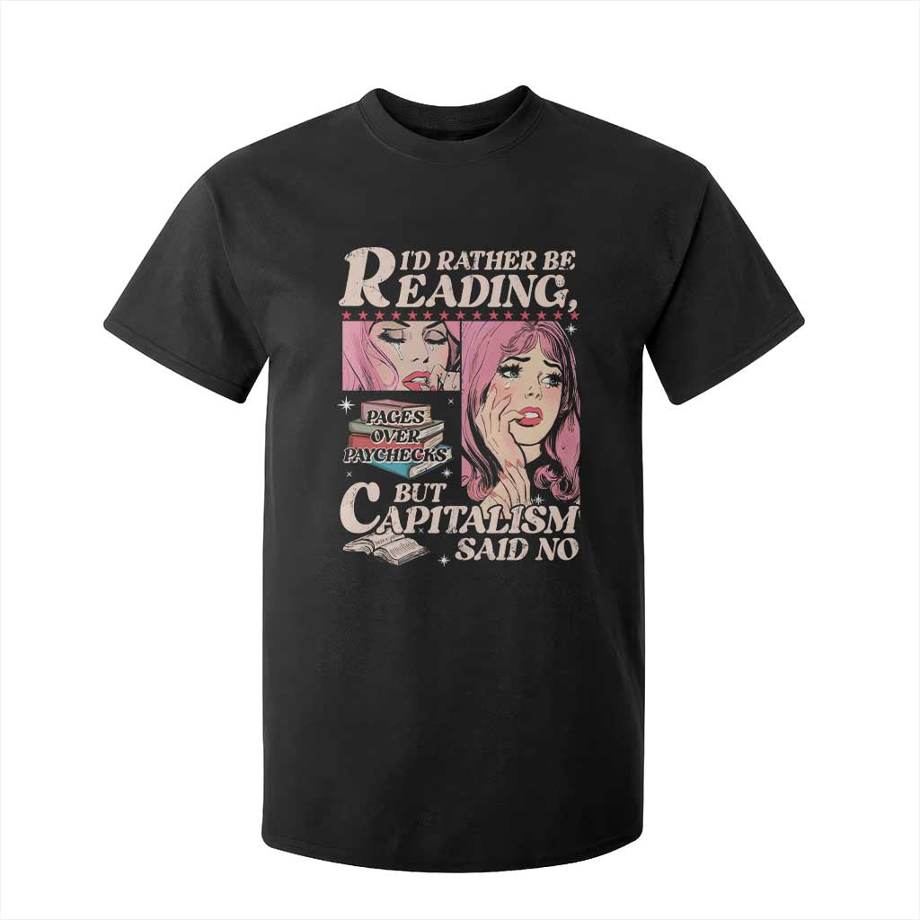 Funny Reading T Shirt For Kid Hilarious Bookworm Book Lover Reader Gift TS10 Black Print Your Wear