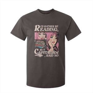 Funny Reading T Shirt For Kid Hilarious Bookworm Book Lover Reader Gift TS10 Dark Chocolate Print Your Wear