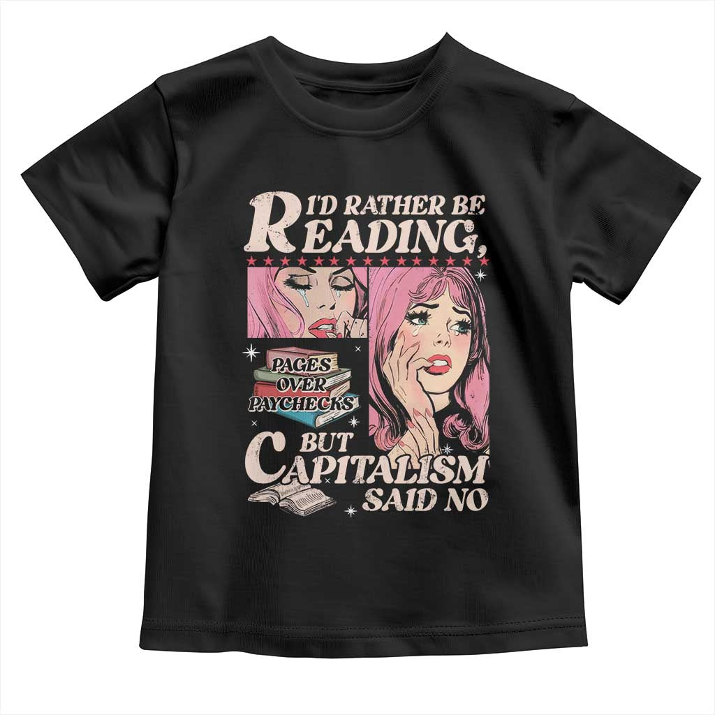 Funny Reading Toddler T Shirt Hilarious Bookworm Book Lover Reader Gift TS10 Black Print Your Wear