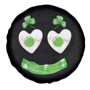 Funny Irish St Patricks Day Shamrock Spare Tire Cover Green Eggs Smile Brunch Breakfast TS10 Print Your Wear