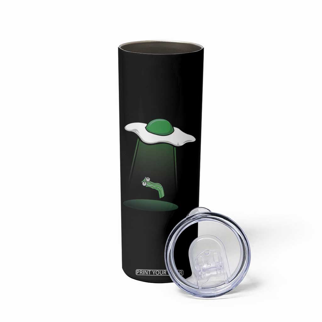 Funny Irish St Patricks Day Skinny Tumbler UFO Egg Bacon Abduction Funny TS10 Print Your Wear