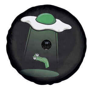 Funny Irish St Patricks Day Spare Tire Cover UFO Egg Bacon Abduction Funny TS10 Print Your Wear