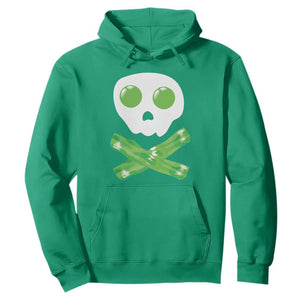 Funny St Patricks Day Hoodie Bacon & Eggs Skull & Crossbones TS10 Irish Green Print Your Wear