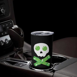 Funny St Patricks Day Tumbler Cup Bacon & Eggs Skull & Crossbones TS10 Print Your Wear