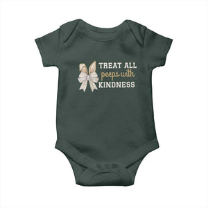 Bunny Coquette Ears Easter Teachers Baby Onesie Treat All Peeps With Kindness TS10 Print Your Wear