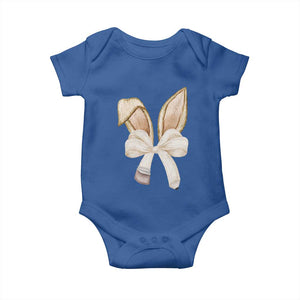 Easter Teachers Bunny Coquette Ears Baby Onesie TS10 Royal Blue Print Your Wear