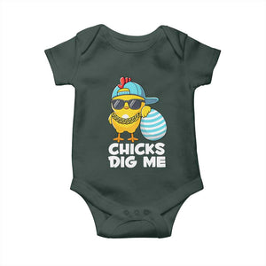 Funny Easter Baby Onesie Chicks Dig Me TS10 Print Your Wear