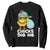 Funny Easter Sweatshirt Chicks Dig Me TS10 Black Print Your Wear
