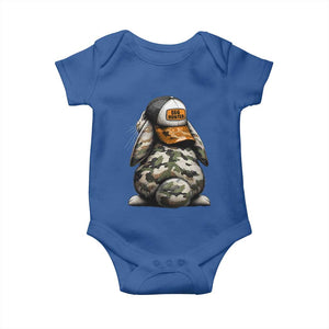 Camo Easter Bunny Baby Onesie Egg Hunter Kids TS10 Royal Blue Print Your Wear